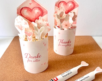 Duplo Wrapper Thank You Printable, Floral Chocolate Bar Sleeve, Small Teacher Gift, Money Gift Card Holder, PDF Download