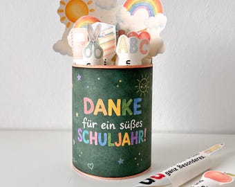 Duplo Wrapper “Thank You Teacher” Printable Template, Teacher Appreciation Gift, End of School Year Chocolate Wrap, DIY Download