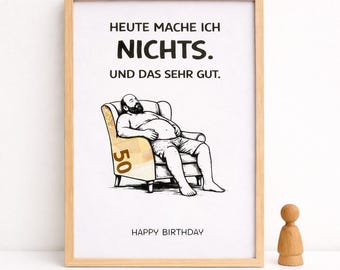 Funny Birthday Money Gift Poster – A lot of cash! | Printable Money Holder | DIY Cash Present | Frame Insert | Instant Download | Joke Gift