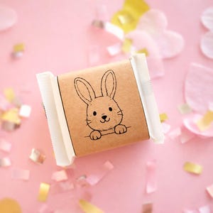 Utskrivbar påskpresent till Ritter Sport Mini | Chokladbanderolmall | Gör-det-själv-påskpresent | Festgåva | Direktnedladdning i PDF-format