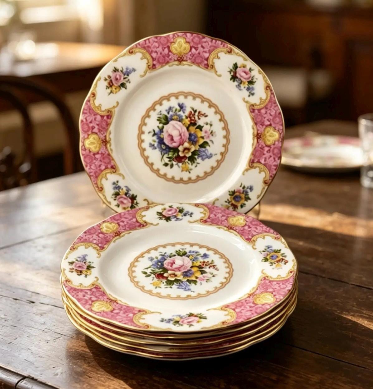 Royal Albert Lady Carlyle Dinner Sets - Etsy