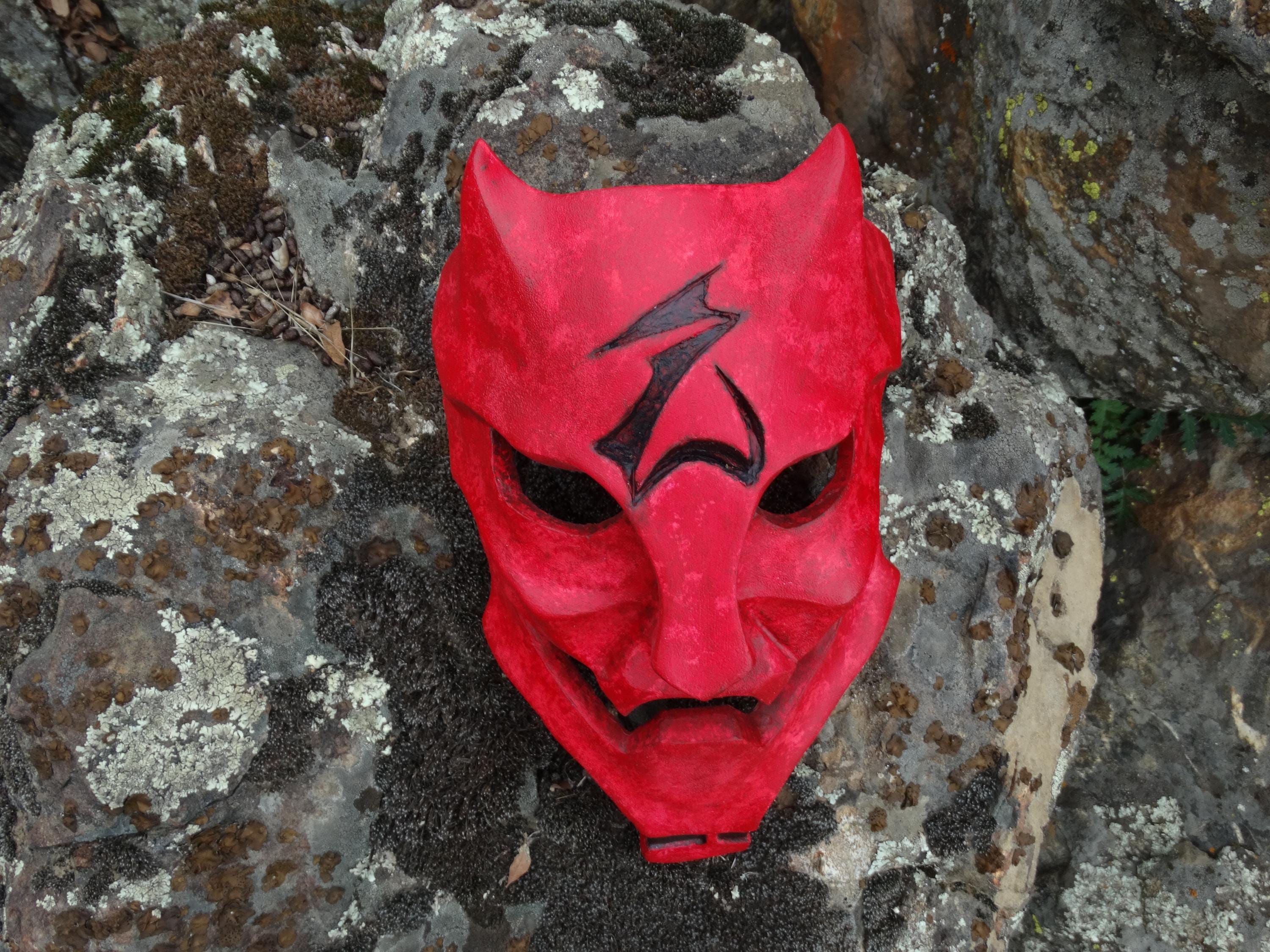 Den Roku Mask Ryoko's Oni Mask - Etsy