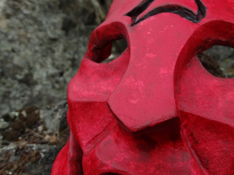 Den Roku Mask Ryoko's Oni Mask - Etsy