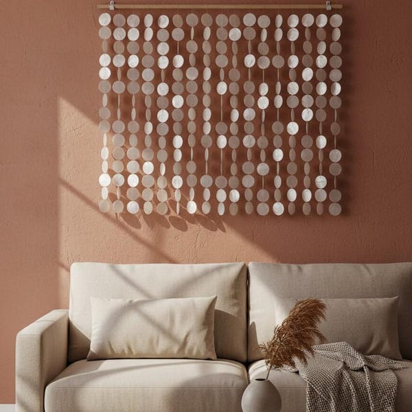 Capiz Shell Wall Hanging - Etsy