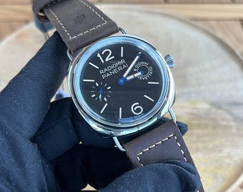 Men's Automatic Watch, Stainless Steel Diver Style, Japanese Movement, Luminor Inspired