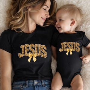 Christian Jesus Png, Leopard JESUS PNG, Sublimation Design, Bow, Grandma Care, Trendy Png Design, Jesus Loves You Religious Shirt Trendy Png