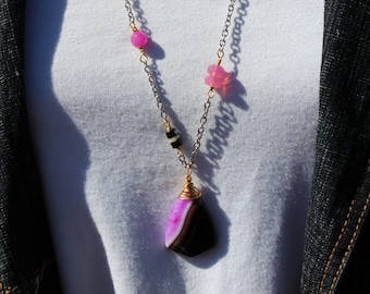 Bewitching Ibiza Beach Style Blues Necklace