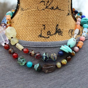 Elegant Gemstone Necklaces for Women Bold Statement-Making Knottedup