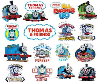 Pacchetto SVG di Thomas e i suoi amici, Thomas e i suoi amici PNG, Clipart, SVG per Cricut, Vettore, Download istantaneo, File digitali