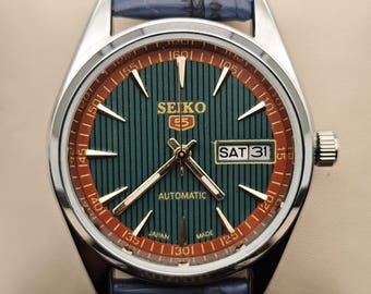 Vintage Seiko 5 Automatic Watch Ref 4227-00B0 30mm Stainless Steel