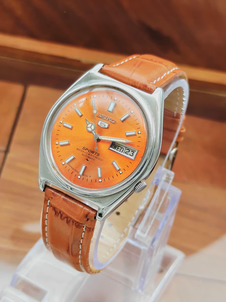 Vintage Watches With Orange Dial - Etsy display picture 2