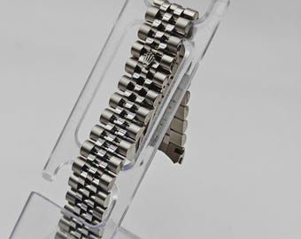 Rolex Jubilee vintage con brazalete de acero inoxidable de 20 mm President