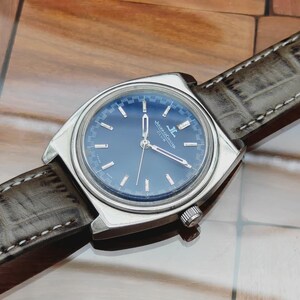 Reloj de pulsera vintage Ulysse Nardin para hombre / Mecánico suizo de cuerda manual restaurado imagen 8