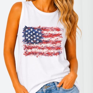 ifsixwasnineアメリカ国旗デザイン タンクトップ American Flag Tank Top - Etsy