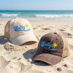 Salty Beach Trucker Hat - Etsy display picture 1
