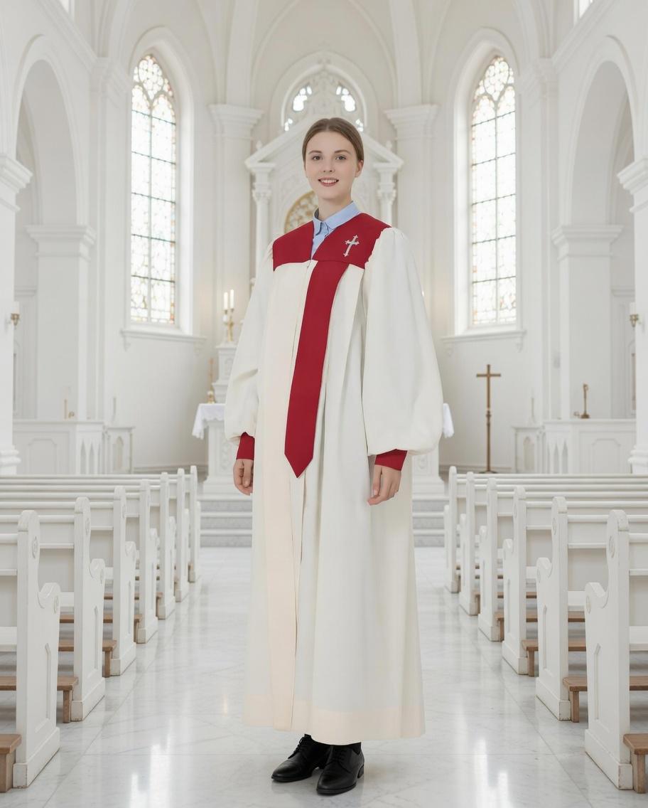 Red Church Gown - Etsy
