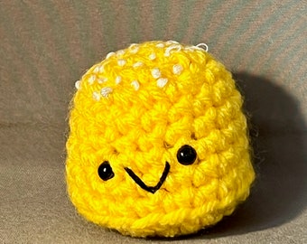 Amigurumi Yellow Gum Drop