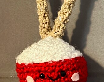 Amigurumi Bowl of Rice with Chopsticks