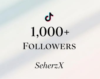 1.000 Echte TikTok Anhänger, Social Proof Boost (24-72 Stunden)