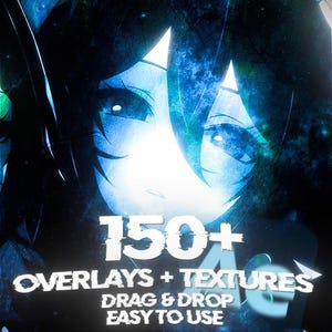 150+ Cinematic Overlays & Textures Pack | Light Leaks, Vintage, Glitch, Film (Lifetime Access)