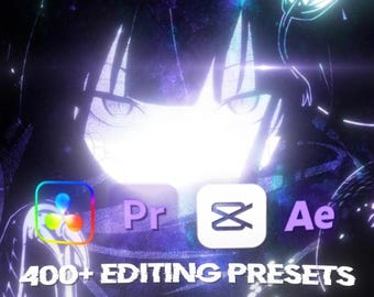 400+ Bearbeitungsvoreinstellungen | CapCut, After Effects, DaVinci & Premiere Pro