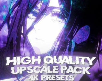 Ajustes preestablecidos de escalado para After Effects / Paquete de mejora de vídeo HD/4K (Descarga digital)