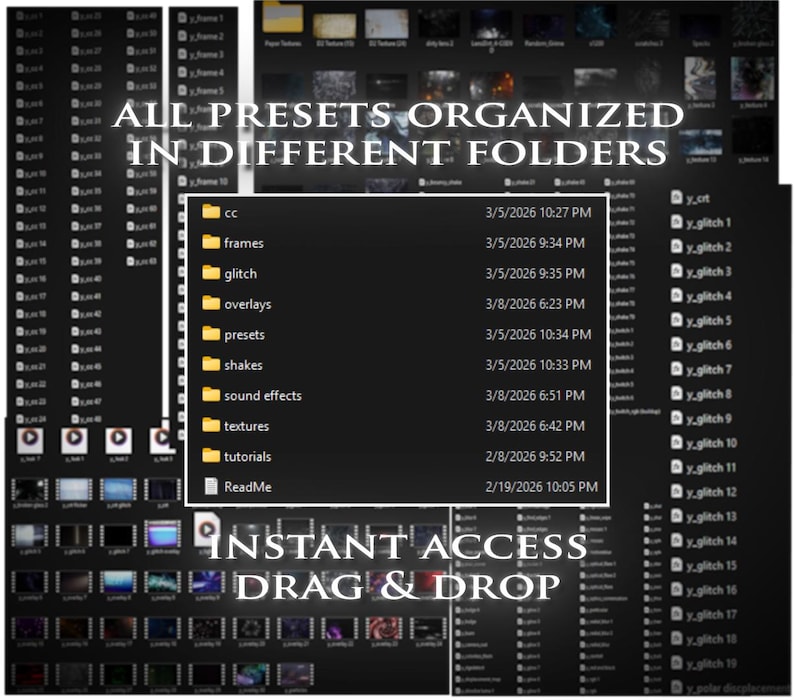 300+ After Effects Editing Bundle - Presets, Luts, Transitions, Shakes ...