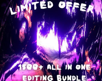 Paquete de edición todo en uno con más de 1500 archivos / OFERTA LIMITADA