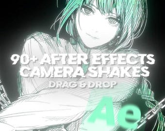 Más de 90 preajustes de After Effects para suavizar el movimiento de la cámara / Paquete de movimiento cinematográfico (descarga digital)