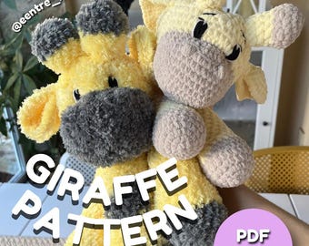 Modèle de girafe au crochet