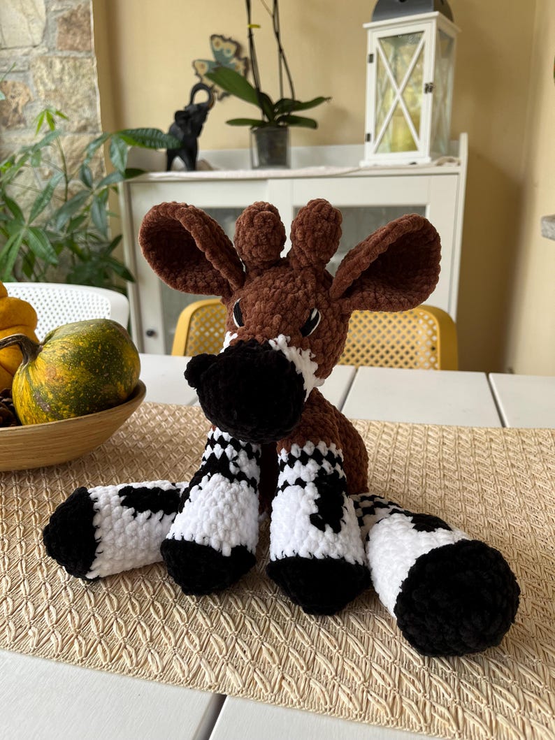 Okapi crochet pattern image 4