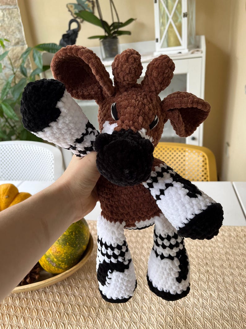 Okapi crochet pattern image 2