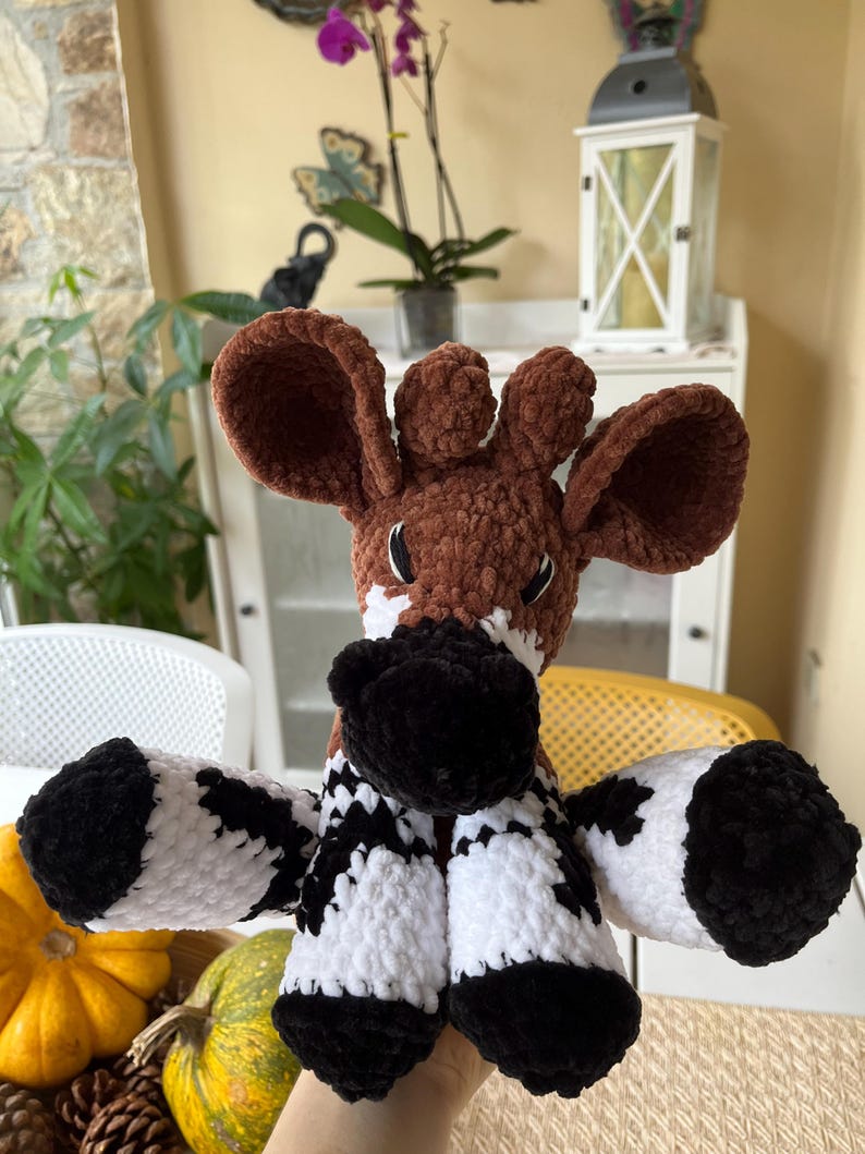 Okapi crochet pattern image 3