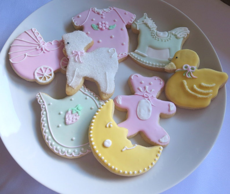 Baby Shower Cookies Baby Cookies Baby Shower Favors Baby Etsy Baby Shower Cookies Baby Cookies Baby Shower Favors Baby Etsy