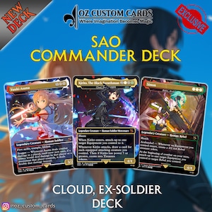 Sword Art Online Mtg Proxy - Etsy Sword Art Online Mtg Proxy - Etsy