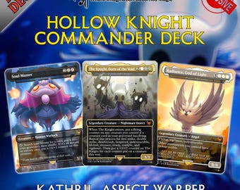 Baraja de comandante de Hollow Knight / Baraja EDH personalizada 100 cartas + fichas