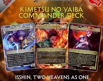 Cubierta Demon Slayer MTG Commander / Kimetsu no Yaiba EDH
