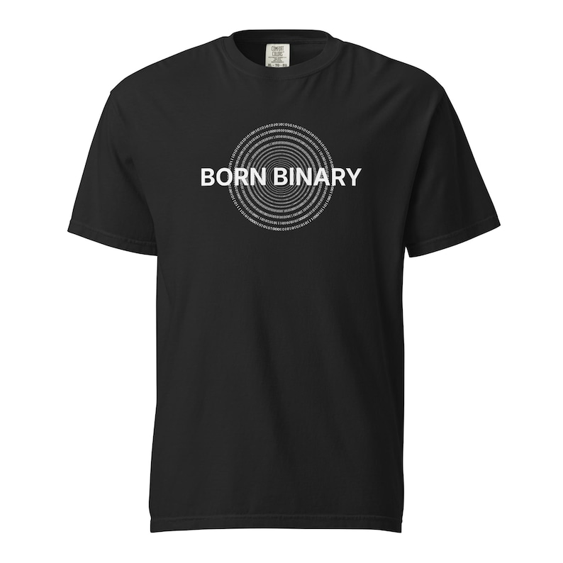 Born Binary Shirt – Programmer Humor Gift Tee