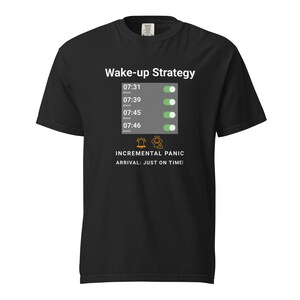 Wake Up Strategy Shirt – Funny Programmer Design Gift Tee