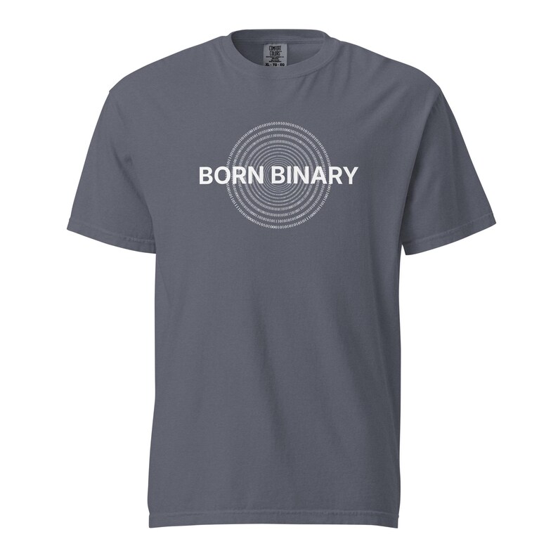 Born Binary Shirt – Programmer Humor Gift Tee