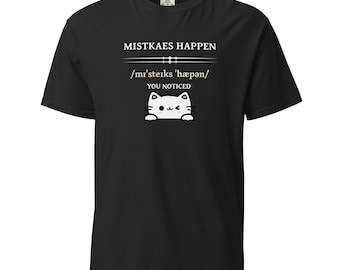 Cat IPA Linguistics Shirt – Funny Grammar Nerd Humor Tee