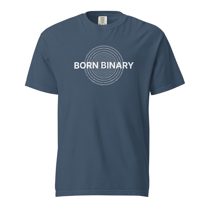 Born Binary Shirt – Programmer Humor Gift Tee