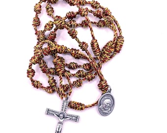 St. Padre Pio Twine Rosary