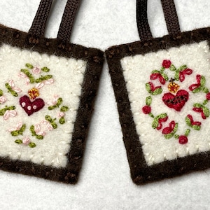 Love and Devotions Brown Scapular image 1
