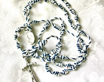 Saint Mother Teresa Knotted twine rosary