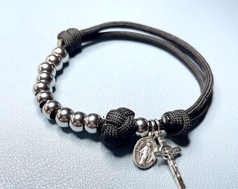 Blessed Mother Paracord Bracelet