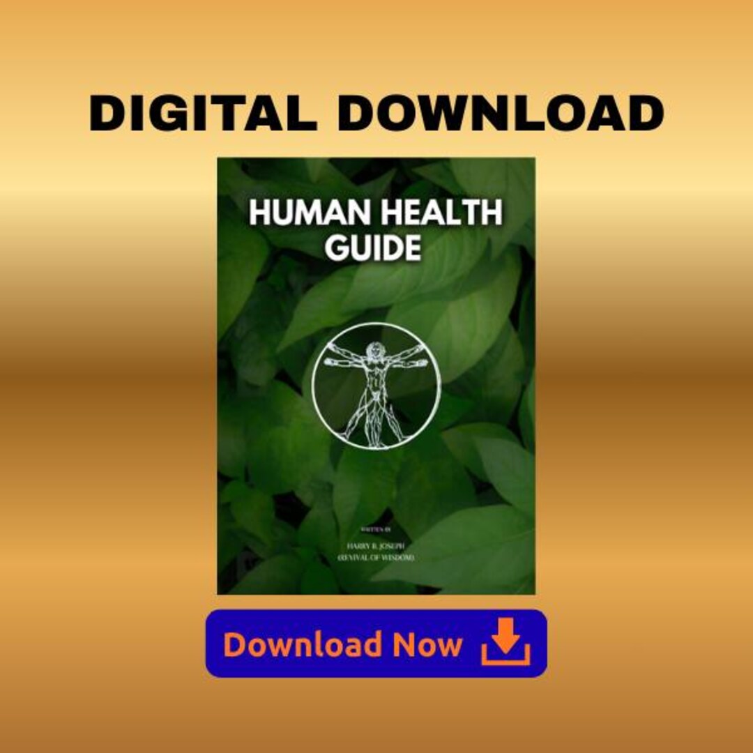Human Health Guide 2.0 | INSTANT Download - Etsy