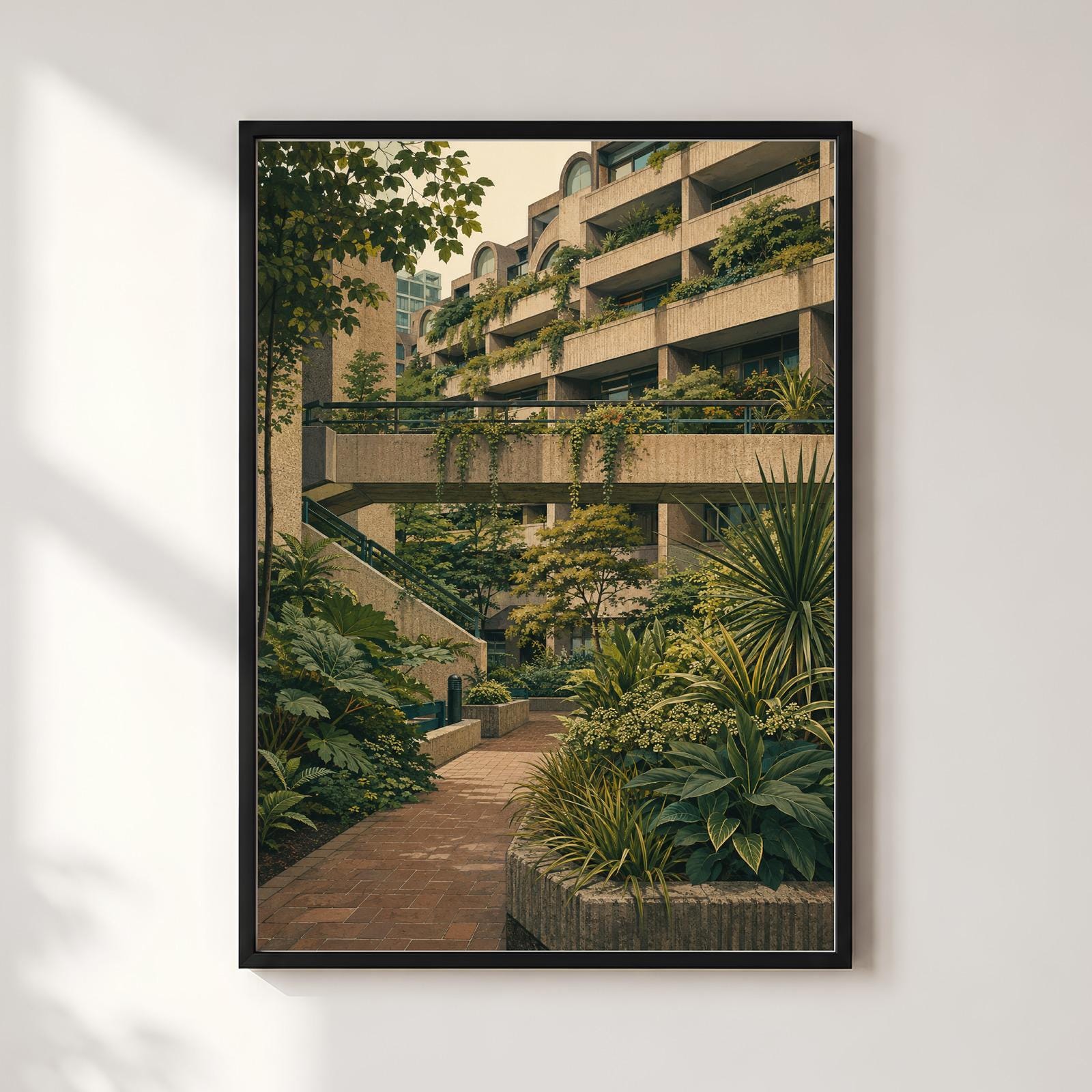 The Barbican Poster - Etsy