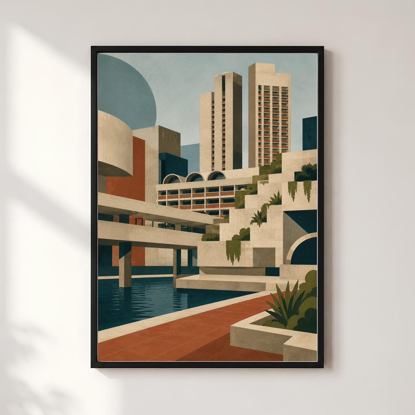 The Barbican Poster - Etsy