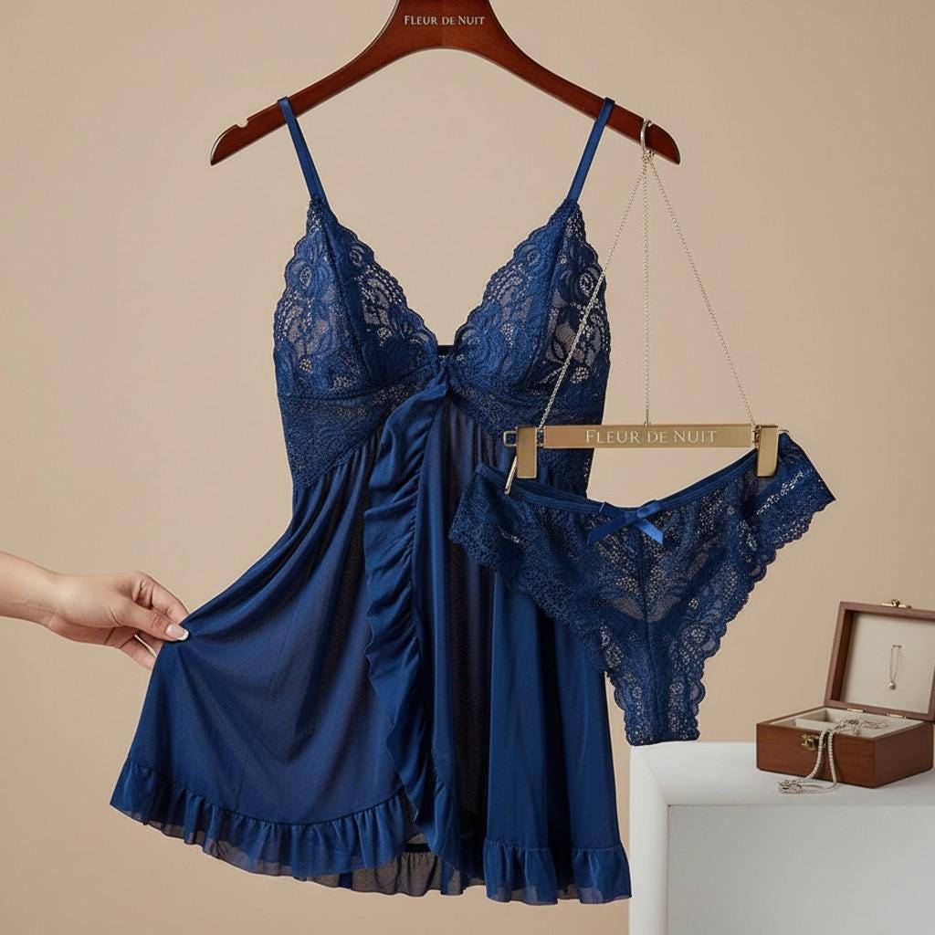 chinese dress ladies Above Knee Baby Doll Dress Nightwear/Nighty Dress